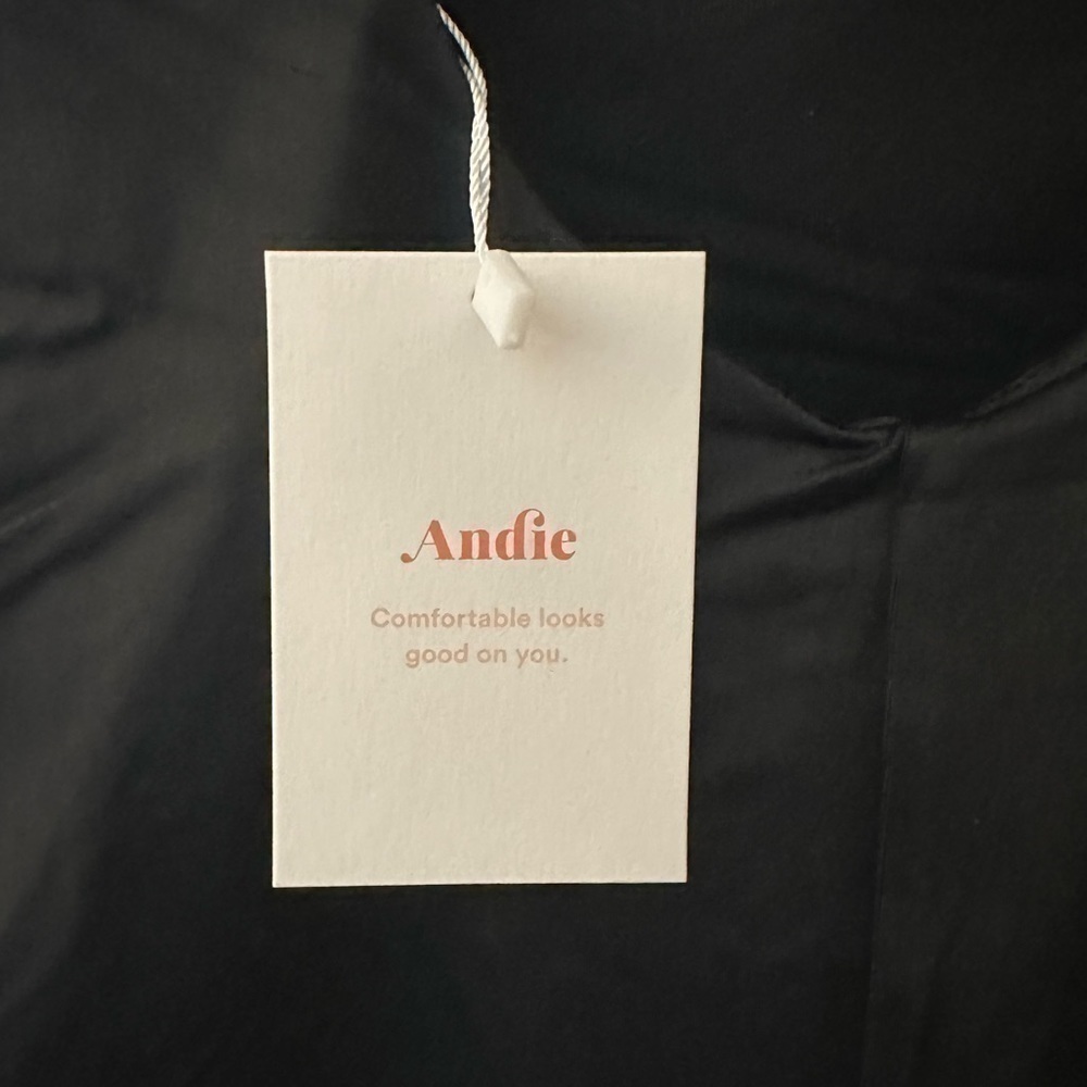 NWT Andie Swim The Corsica One Piece Swimsuit Black - Picture 5 of 8
